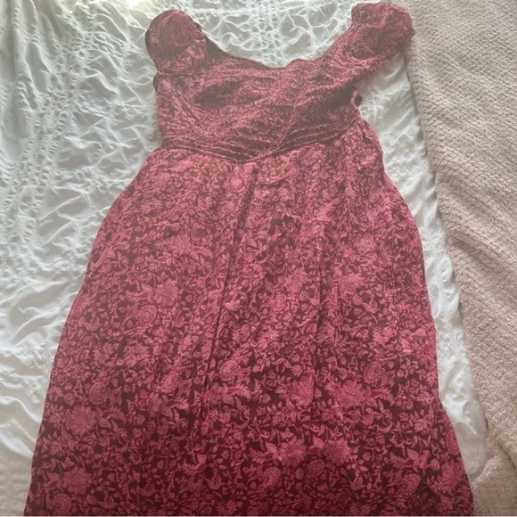Free people Ultraviolet Dress Raspberry Combo Size Small - Picture 9 of 9